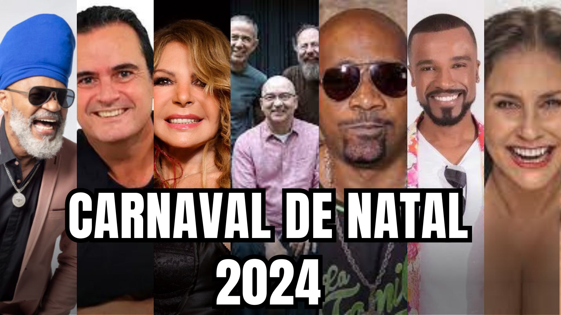 Brown, Ricardo Chaves, Elba, Paralamas, MV Bill, Pires, Fafá: O Carnaval de Natal está escalado