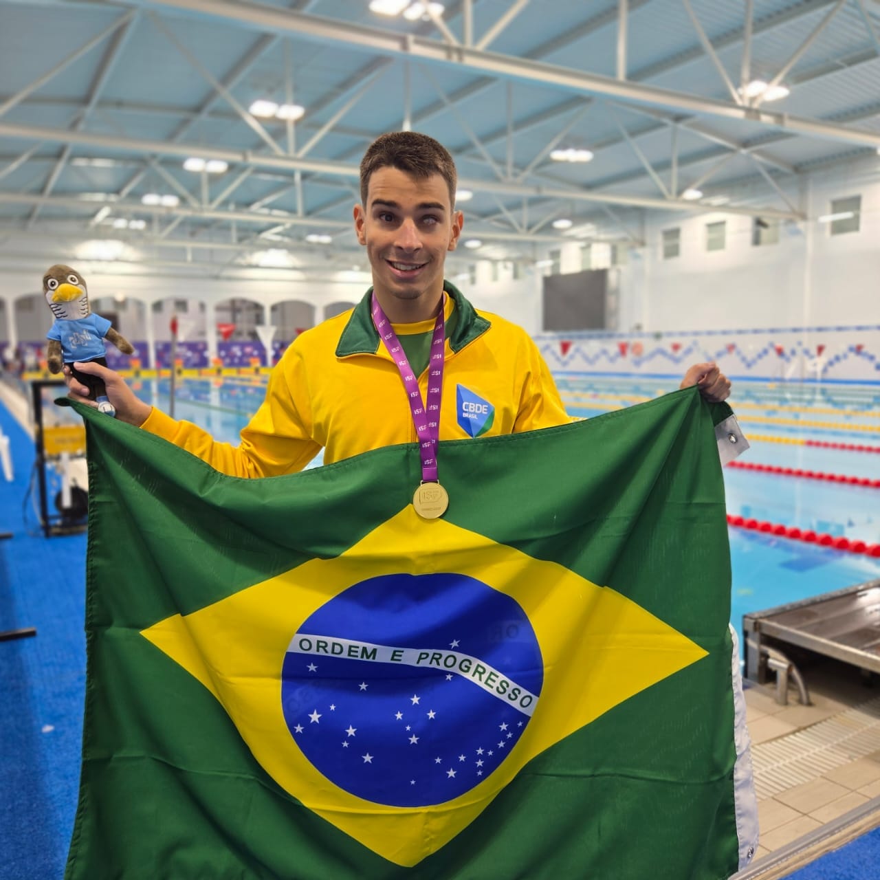 Nadador potiguar é campeão mundial escolar, na Ásia