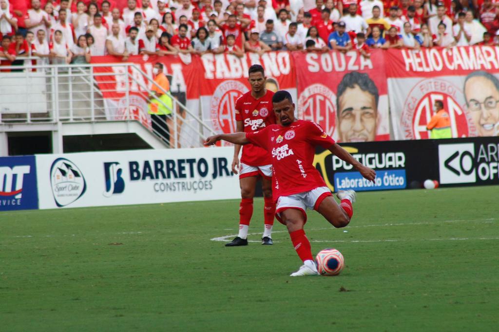 Em jogo emocionante, América e ABC ficam no empate de 2 a 2